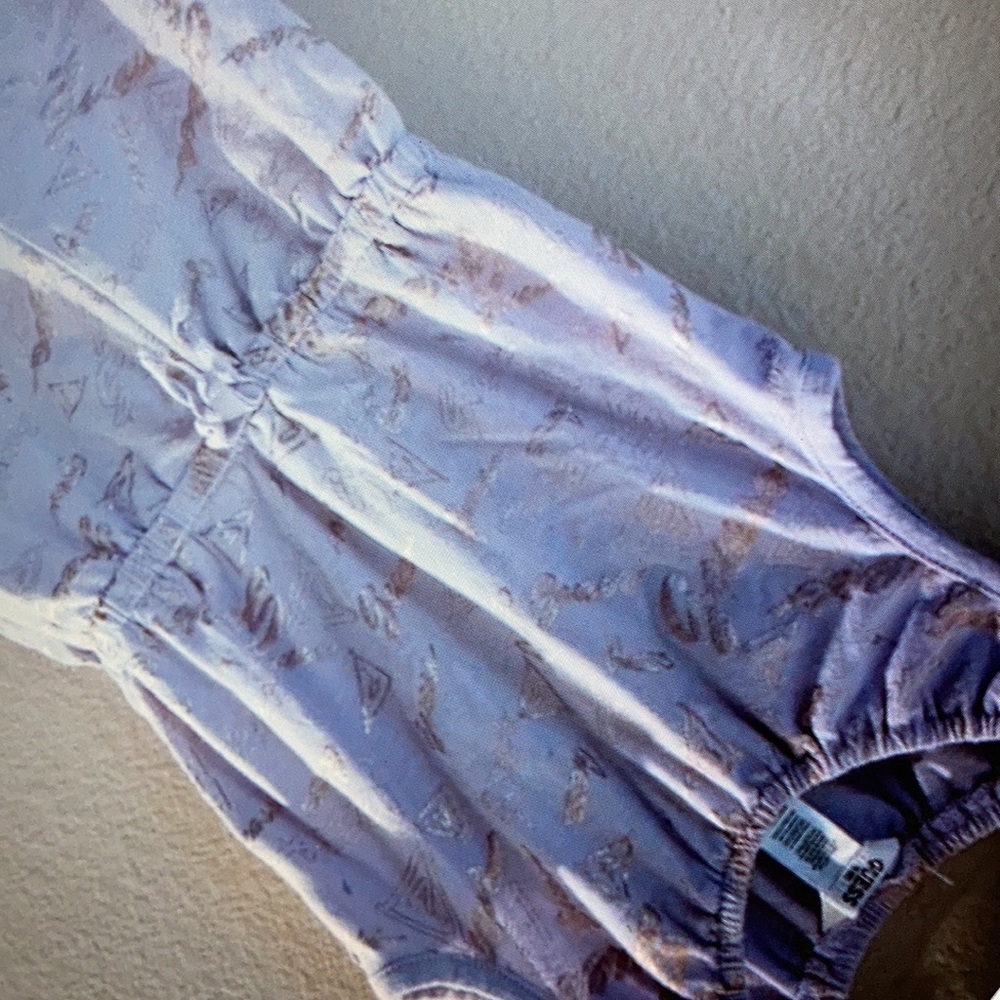 Stylish lavender sleeveless and comfy girls blouse